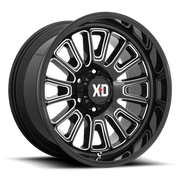 XD864 22X10 6X135 G-BLK MILL -18MM
