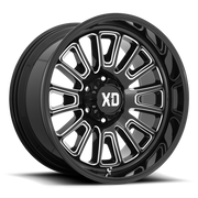 XD864 22X10 6X135 G-BLK MILL -18MM