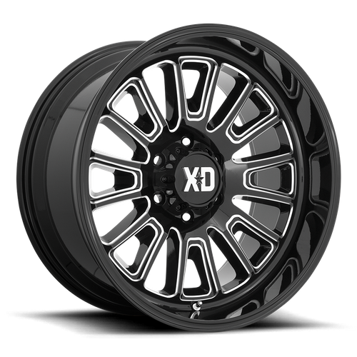 XD864 22X10 6X135 G-BLK MILL -18MM