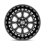 OUTLANDER 20X10 5X5.0 71 G-BLK-MILL -18