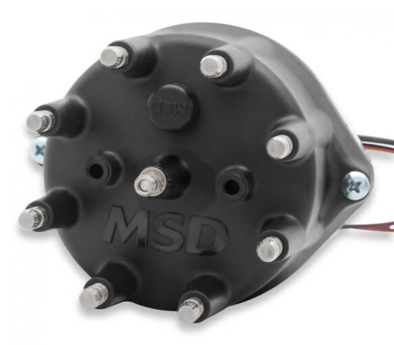 Ford 289-302 Small Diameter Black Cap Pro-Billet Distributor