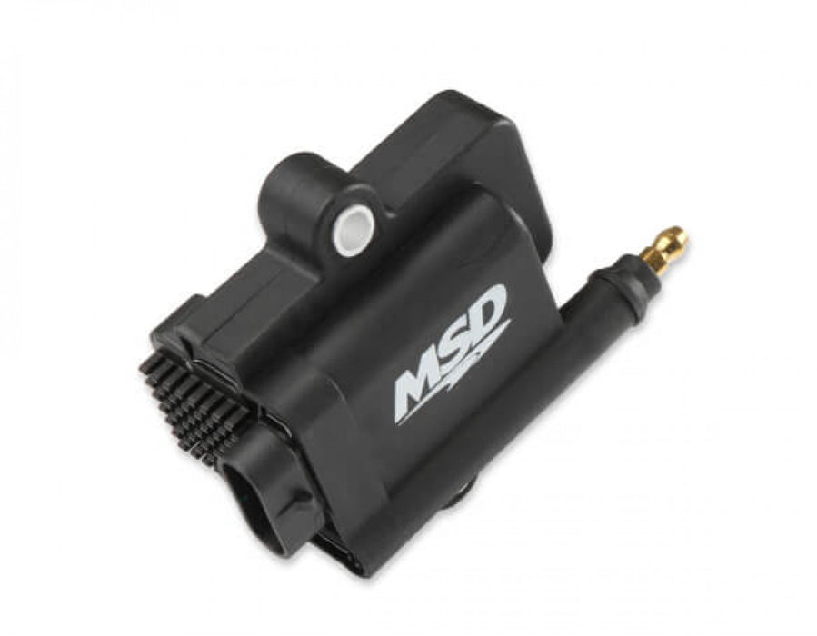 MSD Ignition Coil - Smart - Big Wire Kit - Black
