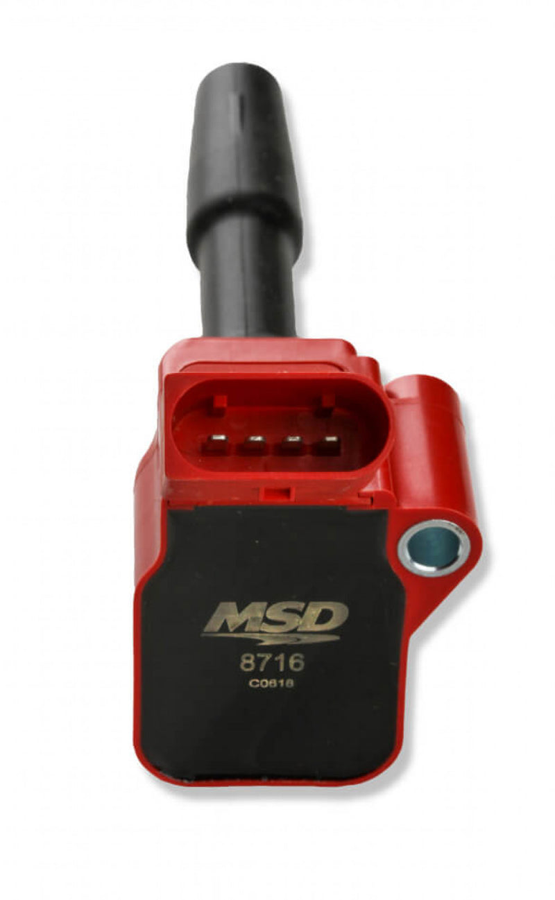 MSD Ignition Coil - Blaster Series - VW / Audi 1.8L/2.0L Engines - Red