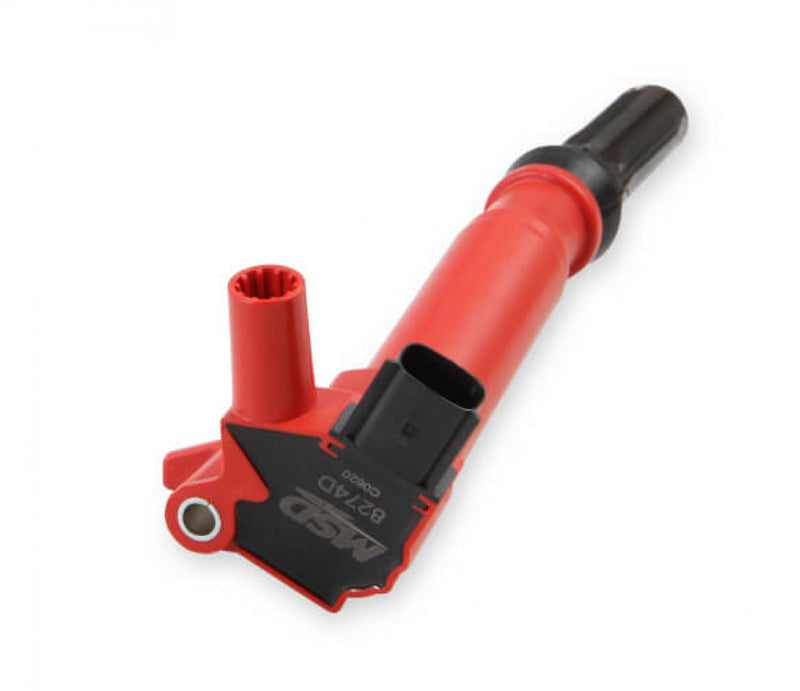 MSD Ignition Coil - Ford F-Series - 6.2L V8 - Red - 8-Pack