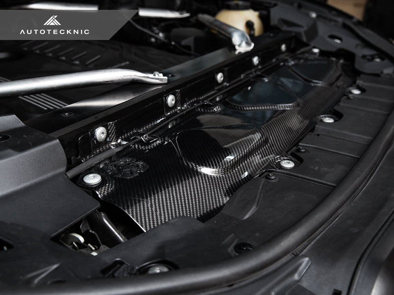AutoTecknic Dry Carbon Fiber Cooling Shroud - F95 X5M | F96 X6M | G09 XM