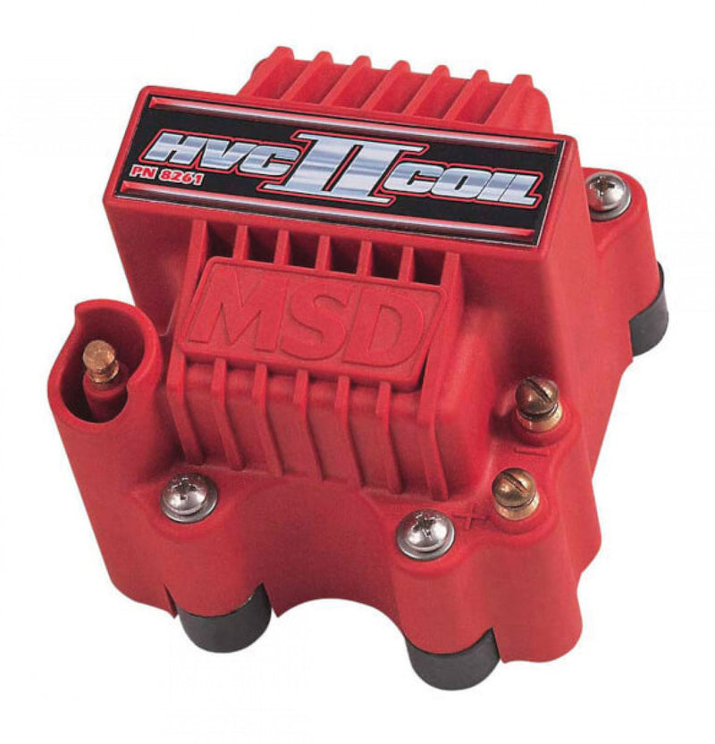 MSD Ignition Coil - HVC-2 Series - Red