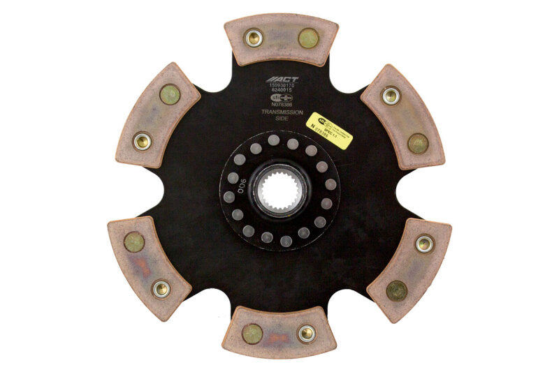 ACT 14-24 Mini Cooper S 6 Pad Rigid Race Disc