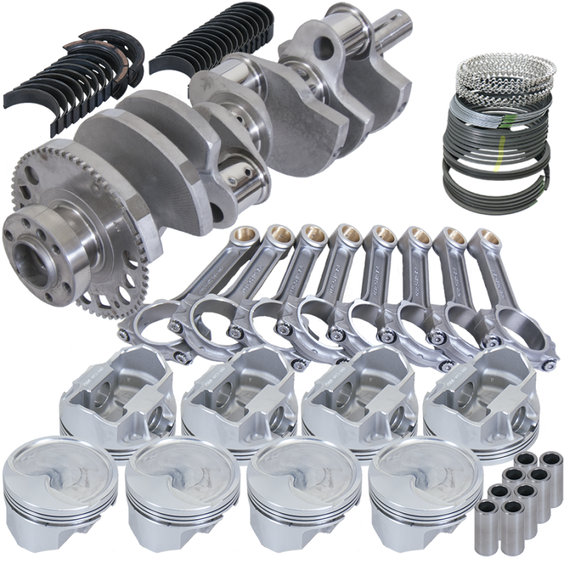 Eagle Chevy LS2 4.000in Crank 58 Tth Reluctor 6.125in I-Beam Rods 4.005in Pistons Rotating Assembly