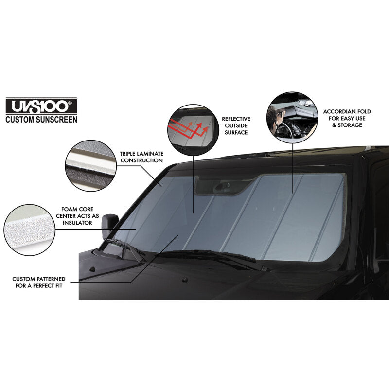 Covercraft 23-26 Honda Accord UVS100 Custom Sunscreen - Blue