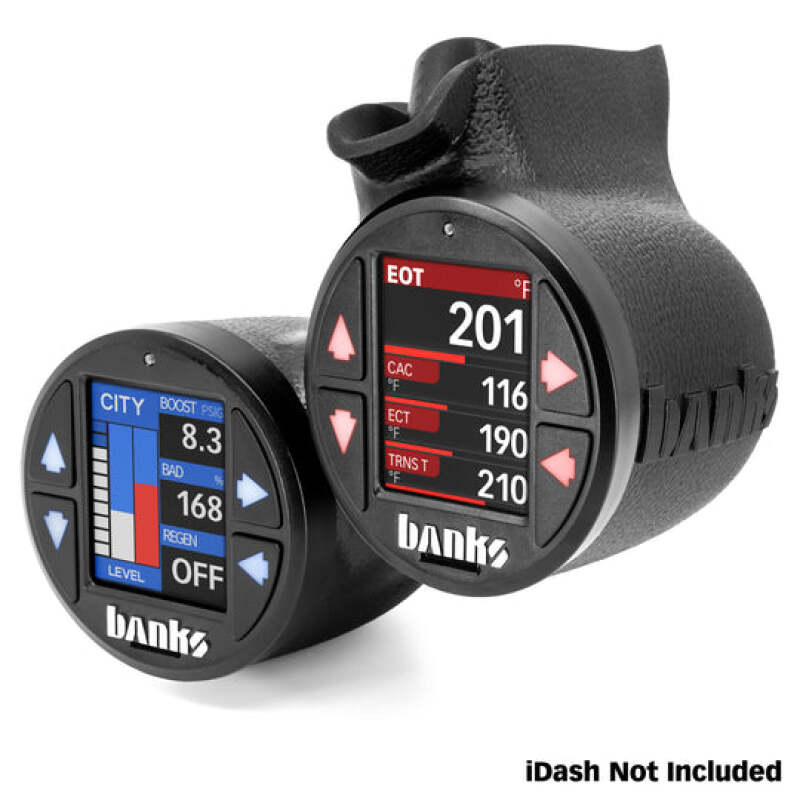 Banks Power 11-16 Ford Super Duty iDash Stealth Dual Gauge Pod Mount