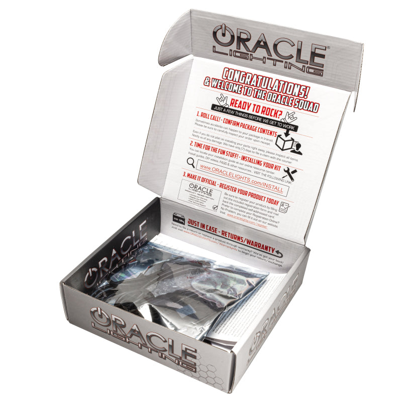 Oracle 06-13 Vespa LX50 LED Headlight Halo Kit - Red
