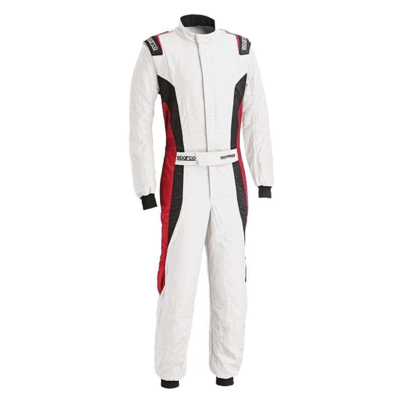 Sparco Suit Victory Pr Boot Cuff 58 WT/RD