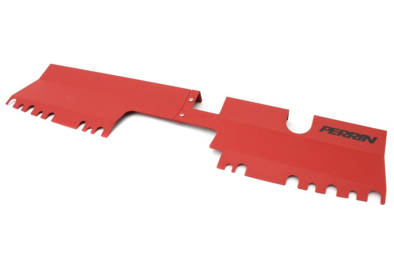 Perrin 15-21 WRX/STI Radiator Shroud | Without OEM Intake Scoop - Red