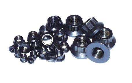 ARP 3/8-24 1/2 Socket .645 Flange OD 12pt Nut Kit