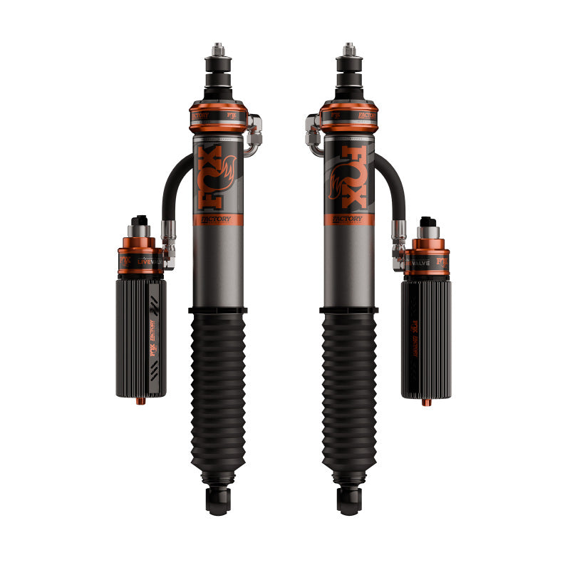 Fox 24-26 Toyota Land Cruiser 3.2 Factory Race Live Valve Front & Rear Coilovers (2-3in F / 0-2in R)