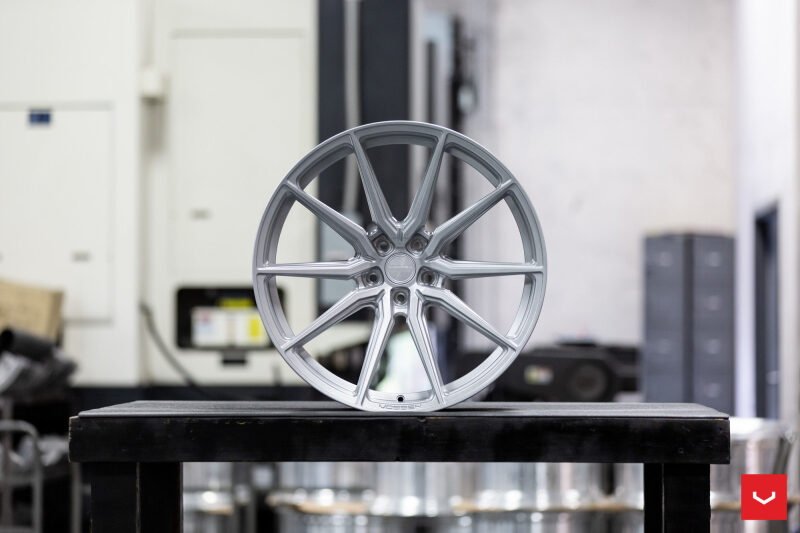 Vossen HF3 - 19x9.5 - 5x120 - ET40 - Deep - 64.1 - SSV - Satin Silver Wheel