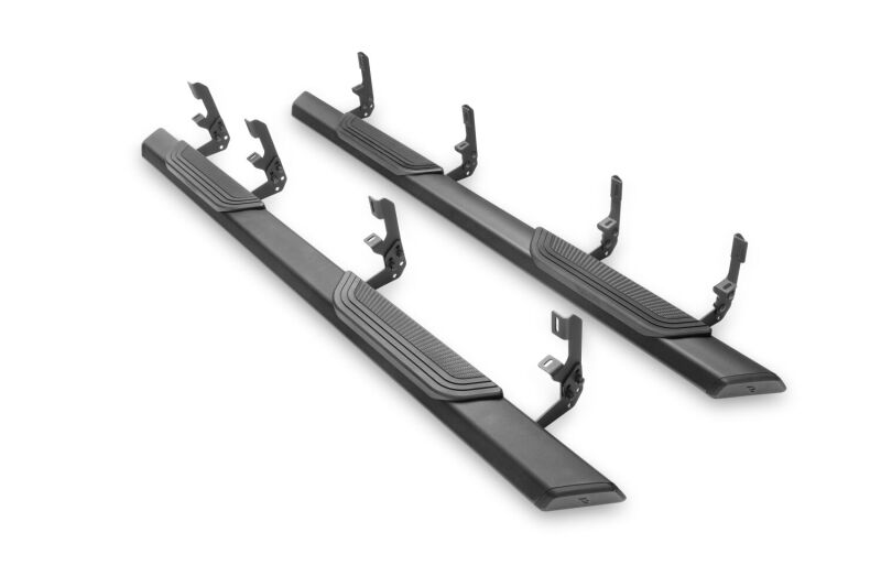 RealTruck 24-26 Toyota Tacoma XtraCab Traxio 4in Nerf Bars - Textured Black