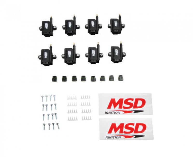 MSD Ignition Coil - Smart - 8-Pack - Black