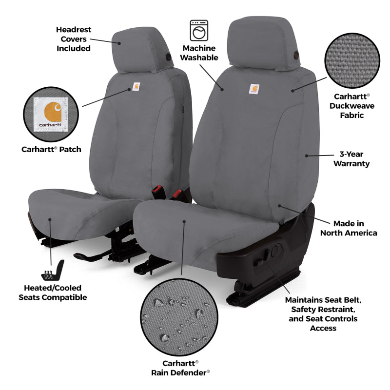 Covercraft 25 Toyota 4Runner Carhartt SeatSaver Custom Seat Cover - Gravel