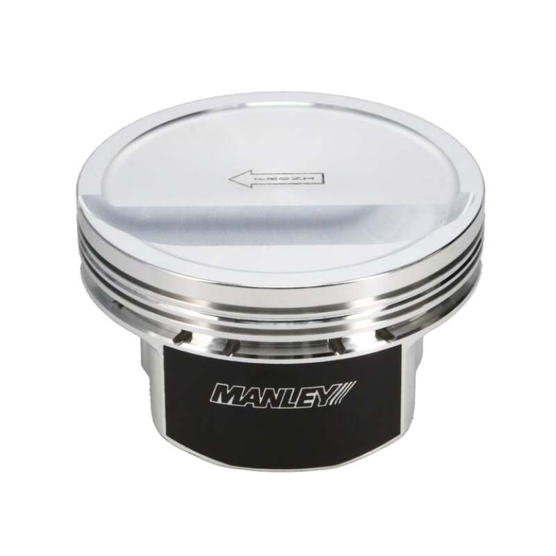 Manley Chevrolet LS Piston Set - 4.130in Bore 1.115in CH, -11.00 CC