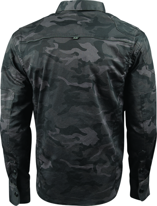 Speed and Strength Call to Arms Moto Shirt Camouflage - Small