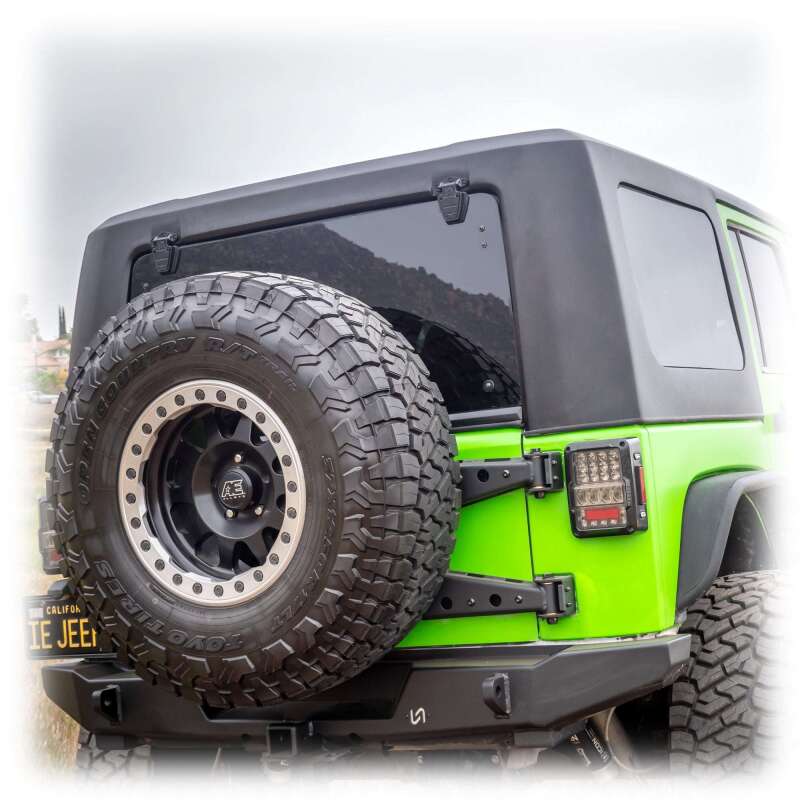 Turn Offroad 07-18 Jeep JK 4 Door Squareback Hardtop 2-Piece - White
