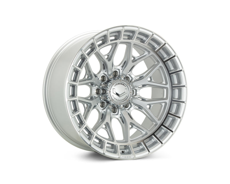 Vossen HFX-1 20x9 - 8x180 - ET18 - Deep Face - 124.3 - Silver Polished Wheel