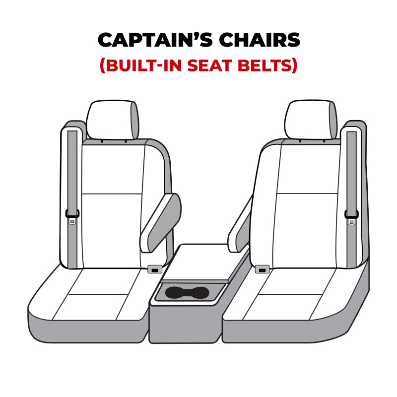 Covercraft 01-06 Ford Super Waterproof Polyester SeatSaver Custom Front Row Seat Covers - Grey