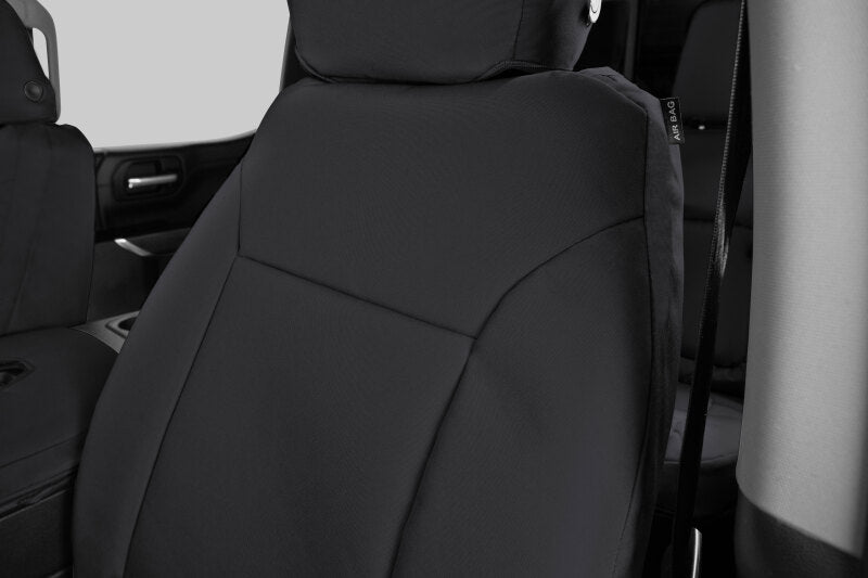 Covercraft 21-23 Ford F150 King Ranch Platinum Endura PrecisionFit Cust Front Seat Covers - Blk/Blk