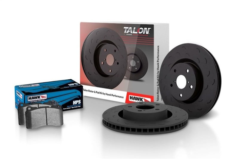 HAWK Talon Slotted Rotors