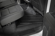 Flex-Fit Floor Mats | FR & RR | FR Bucket | Crew | Chevy/GMC 1500/2500HD/3500HD (19-26)