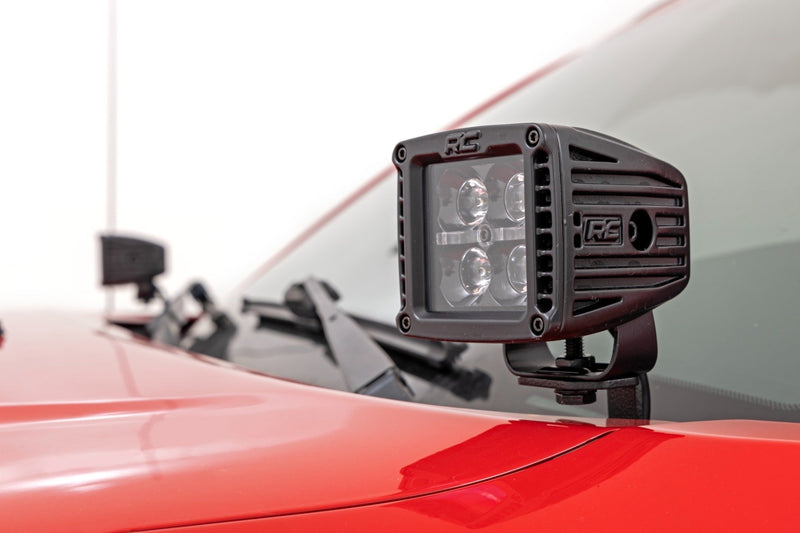 LED Light Kit | Ditch Mount | 2" Spectrum Pair | Spot | Toyota Tacoma (05-15)