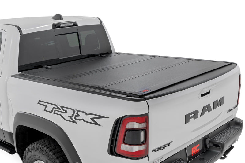 Hard Tri-Fold Flip Up Bed Cover | 6'4" | Ram 1500 (19-26)/1500 TRX (21-24) 