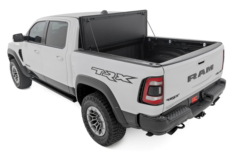 Hard Tri-Fold Flip Up Bed Cover | 6'4" | Ram 1500 (19-26)/1500 TRX (21-24) 