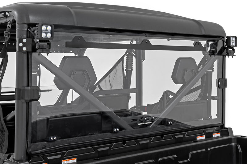 LED Light Kit | Rear Mount | 2" Black Pair | Amber DRL | CFMOTO UFORCE 1000