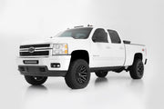 Rough Country 95 Series Wheel | One-Piece | Gloss Black Machined | 20x10 | 8x180 | -19mm