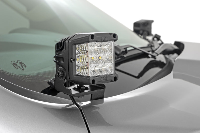 LED Light Kit | Ditch Mount | 2" Spectrum Pair | Spot | Ram 1500 (19-26)