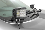 LED Light Kit | Ditch Mount | Black Series Round | 3.5 Inch | Amber DRL | Ram 1500 (19-26)