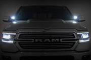 LED Light Kit | Ditch Mount | 2" Black Pair | Flood | Ram 1500 2WD/4WD (19-26)