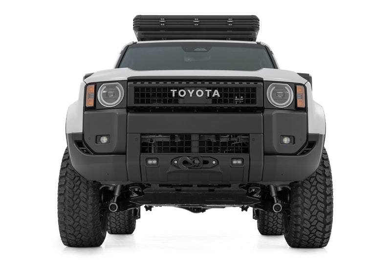 Hidden Winch Mount | White SAE | PRO1200S | Toyota Land Cruiser 4WD (24-25)