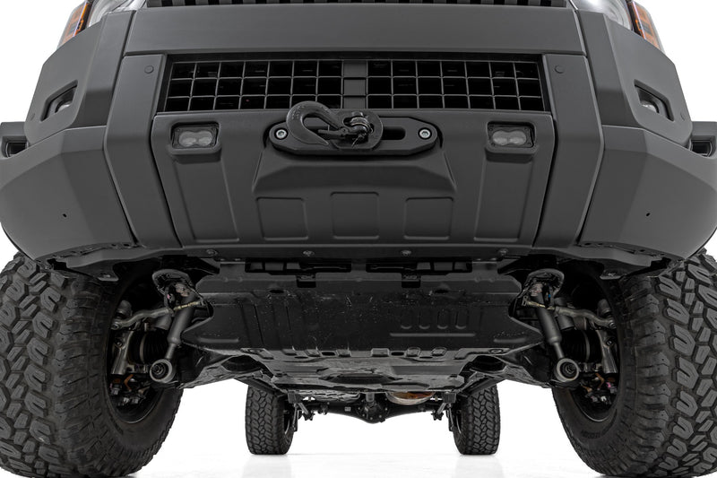 Hidden Winch Mount | White SAE | PRO1200S | Toyota Land Cruiser 4WD (24-25)