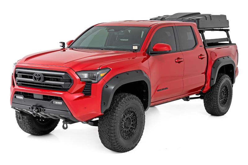 LED Light Kit | Ditch Mount | 2" Black Pair | Flood | Toyota Tacoma (24-26)