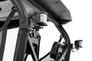 LED Light Kit | Rear Mount | 2" Black Pair | Amber DRL | Segway 570 F