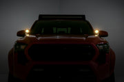 LED Light Kit | Ditch Mount | 2" Black Pair | Amber DRL | Toyota Tacoma (24-25)