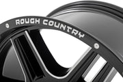 Rough Country 92 Series Wheel | Machined One-Piece | Gloss Black | 18x9 | 5x5.5 | +0mm