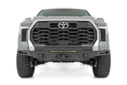 Hybrid Front Bumper | 12000S | Blk LED w/ White DRL | Toyota Tundra (22-26)