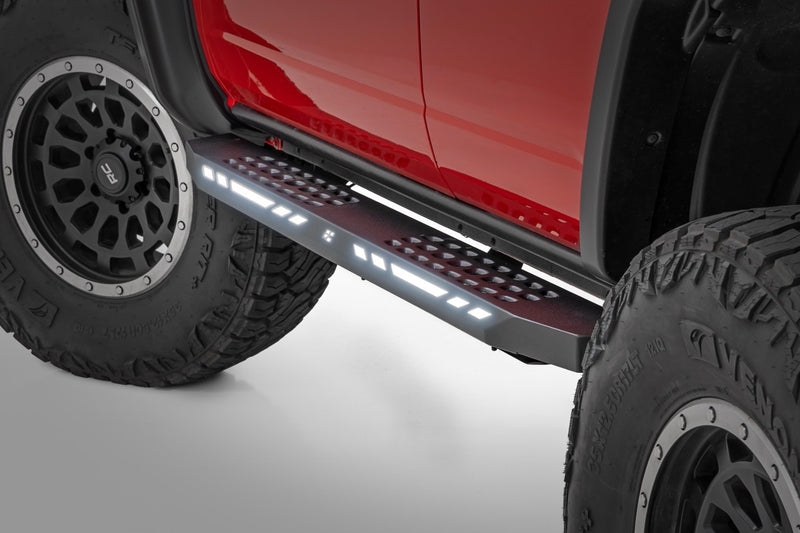 AC2 Running Boards | Amber/White | 4-Door | Ford Bronco 4WD (2021-2025)