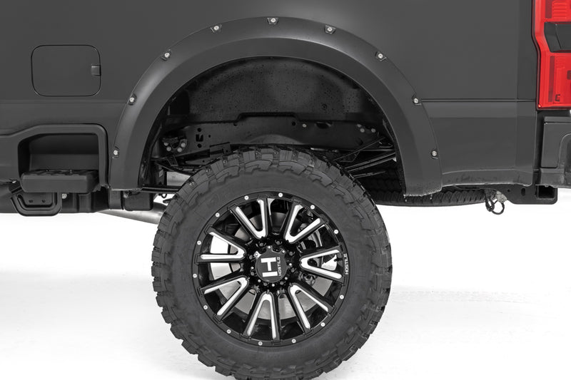 Pocket Fender Flares | Gloss Black | Ford F-250/F-350 Super Duty (23-26)