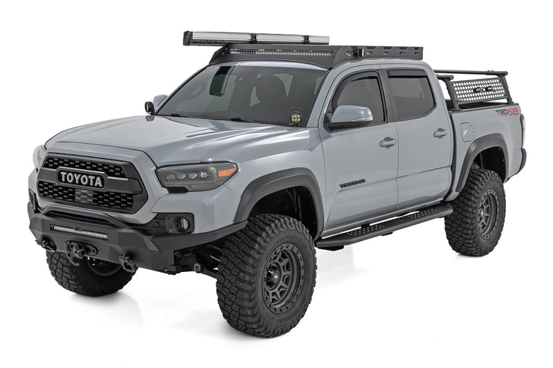 OV2 Running Boards | Side Step Bars | Crew Cab | Toyota Tacoma 2WD/4WD (16-23)