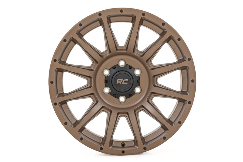 Rough Country 90 Series Wheel | One-Piece | Bronze | 18x9 | 5x5 | 0mm